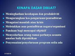 Dasar pandang ke timur versi bahasa. Dasar Dasar Kerajaan 3 19 2018 1 Skop Perbincangan N