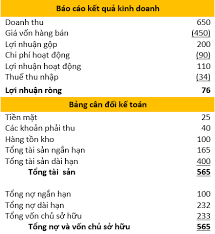Financial statements] Phân tích báo cáo tài chính