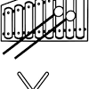 Cut and paste the letter x coloring page. 1