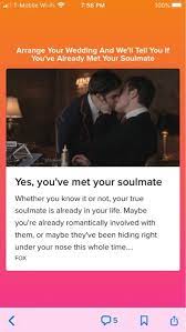 What is it like when your meet your soulmate? Have You Met Your Soulmate Yet Plan A Wedding To Find Out