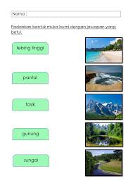 Mulai dari bentuk mukanya yang sangat khas seperti buah apel, hingga penglihatan burung hantu yang. Ejercicio De Pssas Tahun 4 Bentuk Muka Bumi