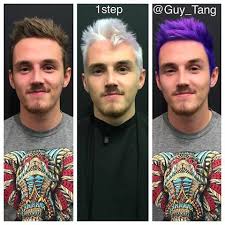 Black And Neon Green Hair Guy Neon Green Hair Guy Google Search Dyed Hair Men Short Purple Hair Neon Green Hair