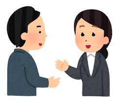 いろいろな話し合う人たちのイラスト | かわいいフリー素材集 いらすとや