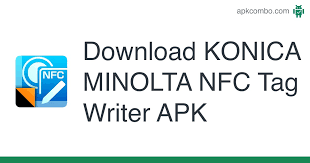 Nfc taginfo by nxp apk. Konica Minolta Nfc Tag Writer Apk 1 2 0 Android App Download
