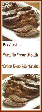 Add the potatoes and carrots to the saucepot. Easiest Melt In Your Mouth Onion Soup Mix Brisket Pams Daily Dish