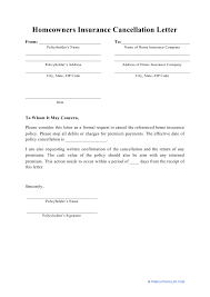 You will receive this letter by email within two business days. Free Cancellation Of Insurance Policy Letter Templates Download Pdf Print Templateroller