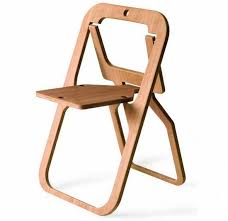Desile Chair Folds Flat Into A 20mm Thick Sheet Folding Chair Chair Design Wooden Folding Chairs