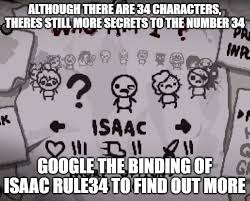 Rule 34 | The Binding of Isaac | The binding of isaac, Rule 34, Isaac