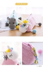 Cositas Alucinantes De Crochet Otakulandia Esunicornio Con Morrete Azul Patron En Castellano Otakulandia Es Ht Crochet Pencil Case Crochet Unicorn Crochet