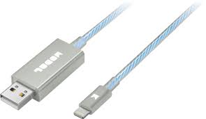 Best Buy Modal Apple Mfi Certified 3 Lighted Lightning Usb Cable Silver Md La5scr2