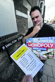 And when i reached leicester square, which i had already walked through earlier in the morning enroute to other properties, i found that there wasn't any room to walk due to a red carpet premier. Ironic Monopoly Misspelling Stuns Street Residents Oxford Mail