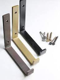 steel shelf support j bracket for floating shelves bolts etsy metal brackets seasoning holder