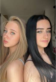 Blonde and Brunette Duo: Best Friends in Glamour