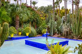 Bleu Jaune Les Couleurs Du Jardin Majorelle D Yves Saint Laurent A Voir Absolument Marrakech Yves Saint Laurent