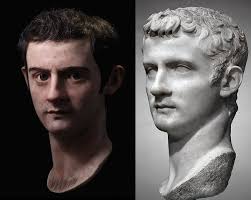 How did the Roman emperor, Gaius Caesar, better known as Caligula, get his  name, and what did it mean?