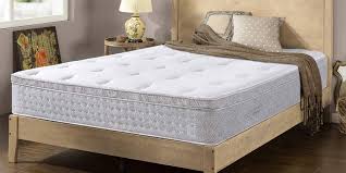 Zinus suzanne metal and wood platform bed frame / solid wood & steel construction / no box spring needed / wood slat support / easy assembly, chestnut brown, king. These Zinus Mattress And Bed Frame Deals Start At 69 Up To 50 Off 9to5toys