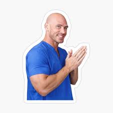 Johnny Sins Healtcare Assistant Smiling - Funny 