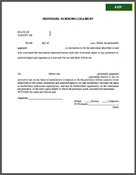 Although authors often write acknowledgements hastily, the acknowledgements section is an important part of a research paper. Individual Acknowledgement Affidavit Free Fillable Pdf Forms Individuality Form Sample Resume