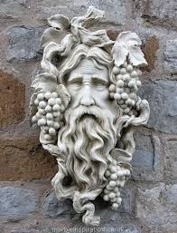 Garden Ornaments Green Man Garden Ornaments Stone Face Garden Ornament Small Bacchus Green Man Garden Ornaments Green Man Sculpture