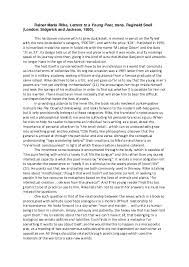 Le poesie di rainer maria rilke. Rilke Research Papers Academia Edu