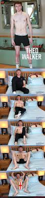 English Lads: Straight, Young and Slim Lad Theo Walker Wanks his Huge 8  Inch Uncut Cock - QueerClick