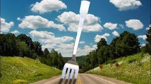 Once, i came to a fork in the road. Stuck At A Fork In The Road But Silverware Gives Me Anxiety Thirdwheeled