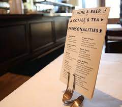 Art Of The Menu Eli S Table Diy Menu Restaurant Menu Design Menu Holders