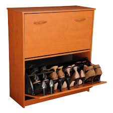 In the shoe cabinet your shoes get the ventilation and the space they need to keep them like new longer. Double Shoe Cabinet Cherry Venture Horizon 4230 42ch