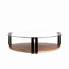 Beautiful condition only seeking due to house move beautiful white wood and glass / chrome coffee table. Coffee Table In Walnut Veneer With Top In Tempered Glass Angel Cerda S L