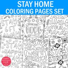If you'd like we also have bible abc coloring pages and bible handwriting sheets for younger children as well. Stay Home Coloring Pages Distance Learning Coloring Pages Set Tpt