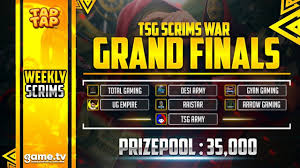 Collect your favorite prizes here right now !!! Free Fire India The Grand Finale Squad Tournament 35000 Prize Pool Powered By Game Tv Youtube