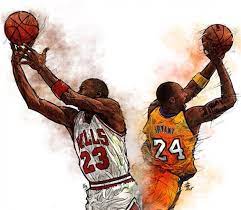 Maybe you would like to learn more about one of these? Michael Jordan Vs Kobe Bryant Illustration Hooped Up Kobe Bryant Michael Jordan Nba Legends Kobe