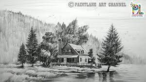 Anthony & co., emporium of american and foreign stereoscopic views, chromos and albums, between 1871 and 1881]. How To Draw Wooden House At Mountain Landscape Area And Lake With Pencil Easy Pencil Strokes Youtube
