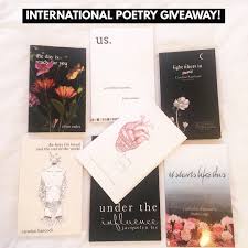 Poetry Book Giveaway 7 Books Handmade Work Swipe Right For More Info To Enter 1 Follow All We Will Check Poeti Poetry Books Best Poetry Books Books