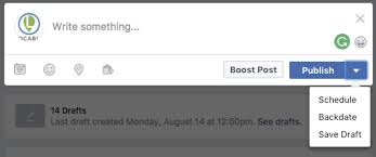 The post will still be visible, but its news feed distribution will end at the date you select. Scheduling And Backdating Facebook Posts