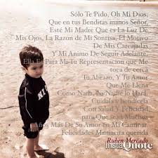 Like every other language spanish language has got many famous quotes and stories to inspire people. Mother And Child El Deseo De Un Hijo Amoroso Mothers Day Poems Mother Poems Mother Quotes