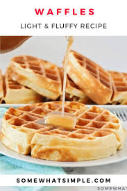 Easy Homemade Belgian Waffles Recipe Recipe Homemade Waffles Waffle Recipes Belgian Waffles Recipe