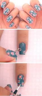 ¿uñas decoradas que combinen con todo? Tutoriales Unas Decoradas Faciles Con Flores Manicura De Unas Unas Sencillas Y Bonitas Tutorial De Unas Decoradas