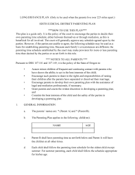 The national foster parent association describes foster parenting as a protective service to children and their families when families can no longer care for their children. issues like misuse of drugs and alcohol, poverty and a parent's. 49 Free Parenting Plan Custody Agreement Templates á… Templatelab