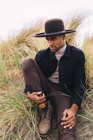 Goorin Bad Tony Fedora Hat W Sweatband In Brown Size Large In 2021 Mens Hats Fashion Wide Brim Hat Men Fedora Hat Men Outfits