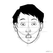 How To Draw A Surprised Face Scared Face Drawing Scared Face Face Sketch