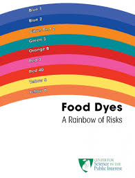 But this will give black border only, you cannot give the color for border. Cspi Says Food Dyes Pose Rainbow Of Risks Center For Science In The Public Interest