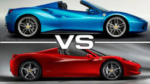 … the ferrari 488 gtb is the new successor to the incredible ferrari 458 italia and comes equipped with a turbocharged unit instead of the traditional. Ferrari 488 Spider Vs 458 Spider Comparison Youtube