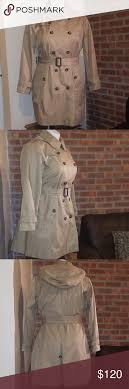 London Fog Double Breasted Water Repellant Trench Color