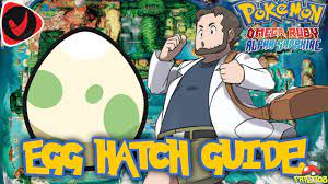 Pokemon Omega Ruby Alpha Sapphire Hd Fast Hatching Method Youtube