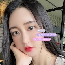 Two Color Grey Contacts for Hperopyia