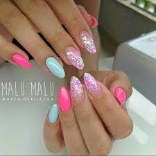 Pin By Anke Breyssem On Pazury Summer Gel Nails Trendy Nails Gel Nails