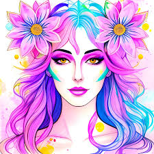 Digitally Drawn Poster Pastel Colors
