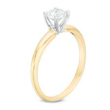 So when you buy 18 karat gold plated ring, chains, necklace or bracelet, it means that the golden layer which covers it contains 75% of pure gold. 1 2 Ct Certified Diamond Solitaire Engagement Ring In 18k Gold I Vs2 Zales