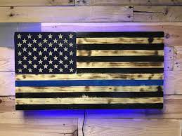 Led american flag can am der rt f3 rs generic 4 x6. Blue Line Led Light Up American Flag Usa Flag Led Lighting United States Light Up Flag Addicted Furnishings